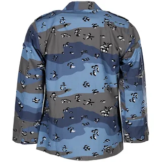 US BDU Feldjacke, Rip Stop, chocolate chip blue camo