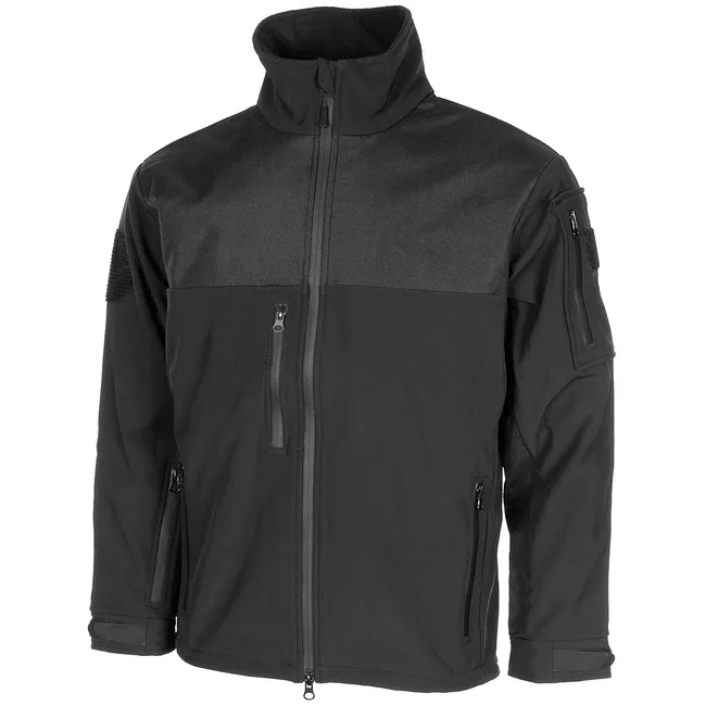 Softshell Jacke, "Australia", schwarz