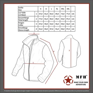 Kommandojacke, "Smock", Rip Stop, flecktarn