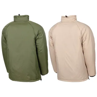 Brit. Thermojacke, wendbar, oliv/khaki