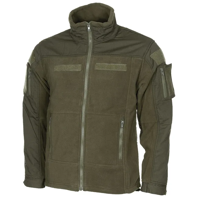 Fleece-Jacke, "Combat", oliv