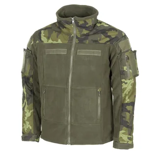 Fleece-Jacke, "Combat", M 95 CZ tarn