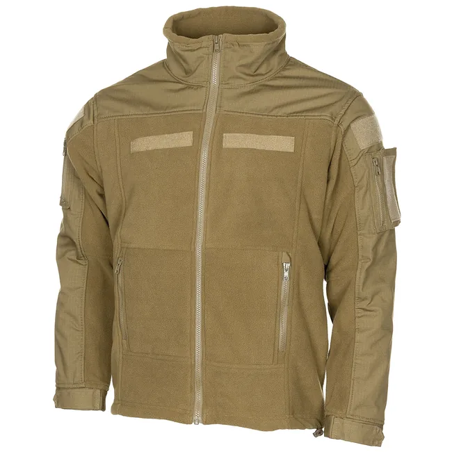 Fleece-Jacke, "Combat", coyote tan