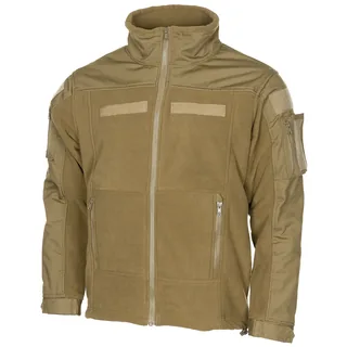 Fleece-Jacke, "Combat", coyote tan