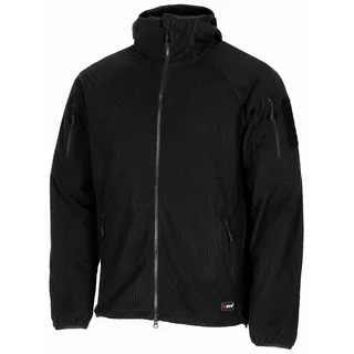 Fleece-Jacke, "ViperGrid", schwarz