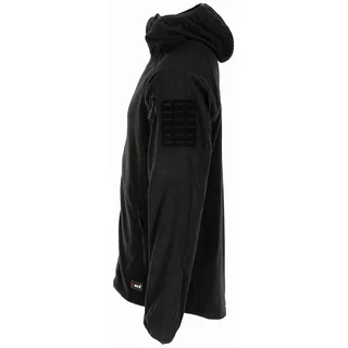 Fleece-Jacke, "ViperGrid", schwarz