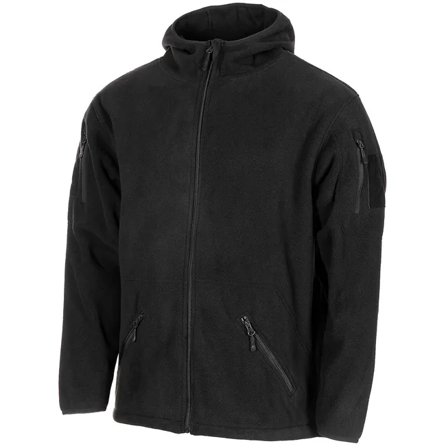 Fleece-Jacke, "Tactical", schwarz