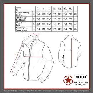 Jacke, "Security", schwarz, wasserdicht, antistatisch