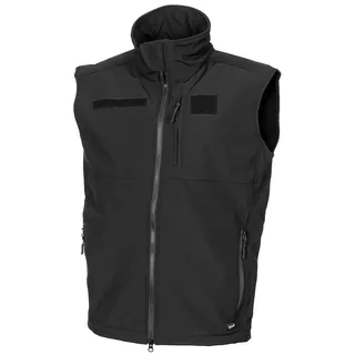 Softshell Weste, "Allround", schwarz