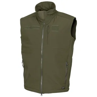Softshell Weste, "Allround", oliv