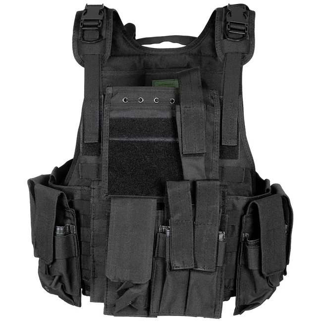 Weste, "Ranger", div. Taschen, schwarz