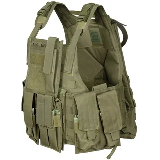 Weste, "Ranger", div. Taschen, oliv