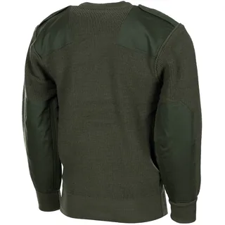 BW Pullover, mit Brusttasche, oliv
