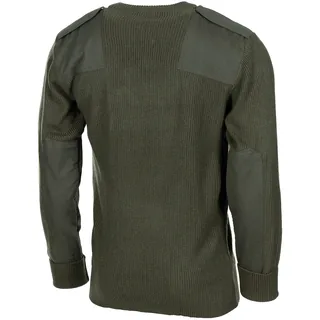 BW Pullover, mit Brusttasche, oliv