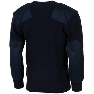 BW Pullover, mit Brusttasche, blau