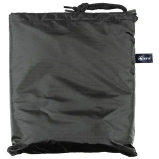 Poncho, Rip Stop, schwarz, ca. 144 x 223 cm