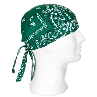 Headwrap, paisley-oliv