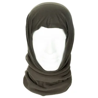 Rundschal, Fleece, oliv