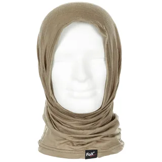 Rundschal, "Merino Lite", coyote tan