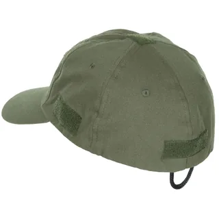 Einsatz-Cap, mit Klett, oliv