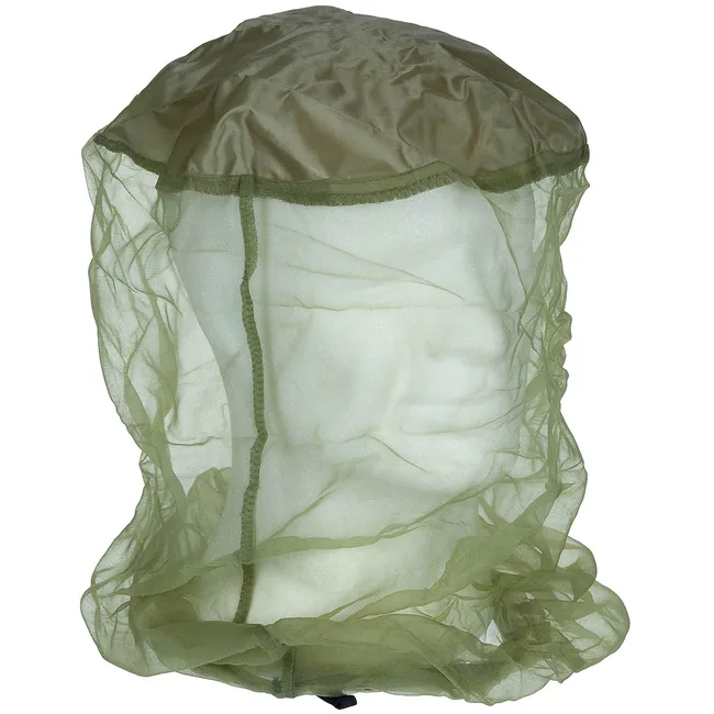 Moskito Kopfnetz, oliv, Gummizug