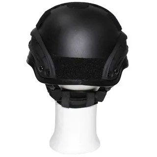 US Helm, "MICH 2002", Rails, schwarz, ABS-Kunststoff