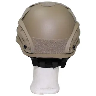 US Helm, "MICH 2002", Rails, coyote tan, ABS-Kunststoff
