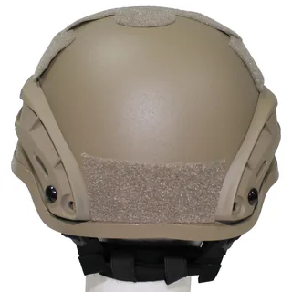 US Helm, "MICH 2002", Rails, coyote tan, ABS-Kunststoff