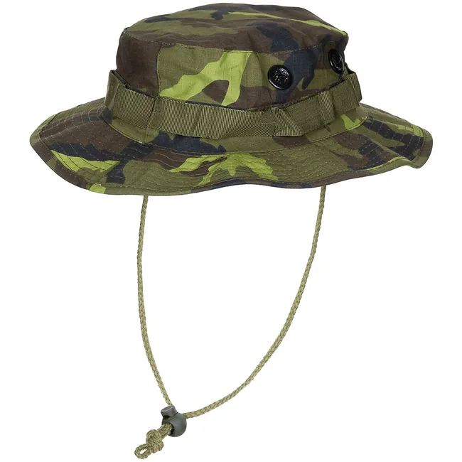 US GI Buschhut, Kinnband, GI, Boonie, Rip Stop, M 95 CZ tarn
