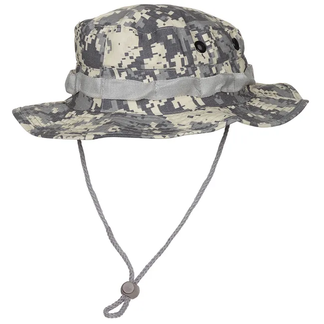 US GI Buschhut, Kinnband, GI, Boonie, Rip Stop, AT-digital