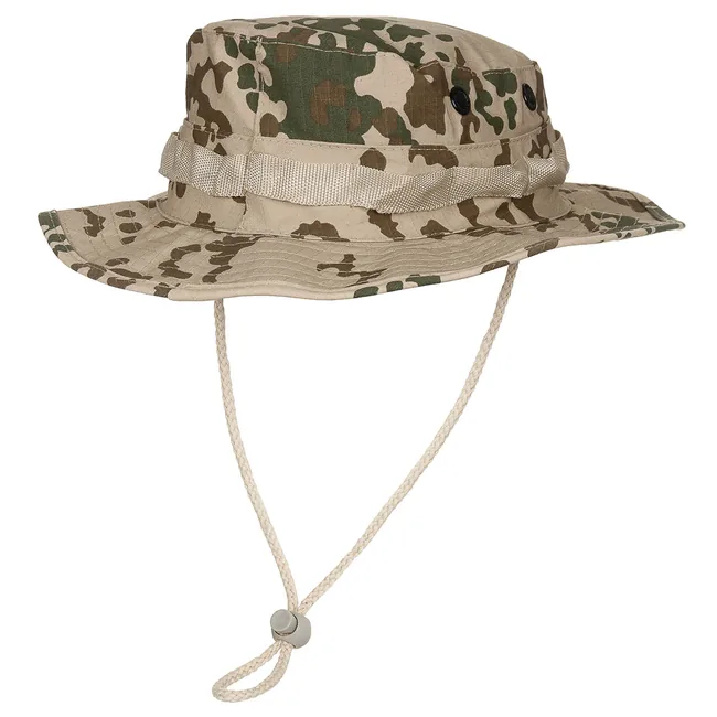 US GI Buschhut, Kinnband, GI, Boonie, Rip Stop,BW tropentarn
