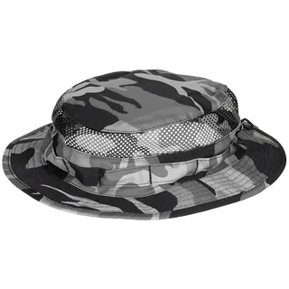 Buschhut, "Mesh Boonie", grey camo