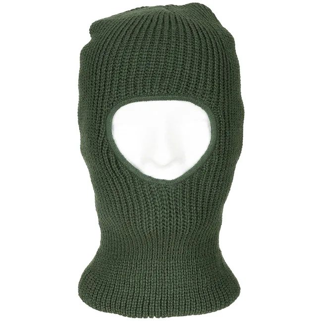 Balaclava 1-Loch, oliv