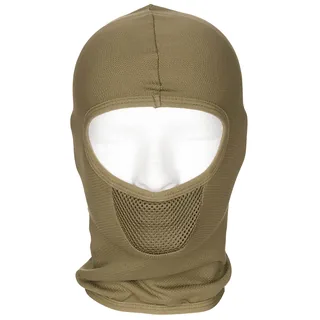 Balaclava, "Tactical", 1-Loch, coyote tan