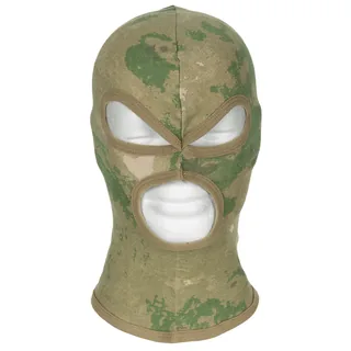 Balaclava, 3-Loch, dünn, HDT-camo FG, 100 % Baumw.