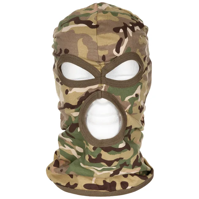 Balaclava, 3-Loch, dünn, operation-camo, 100 % Baumw.