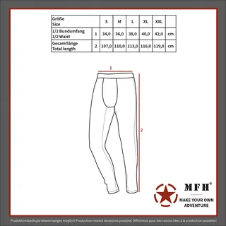 US Unterhose, Level I, GEN III, oliv