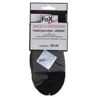 Trekkingsocken, "Arber", gepolsterte Sohle, oliv