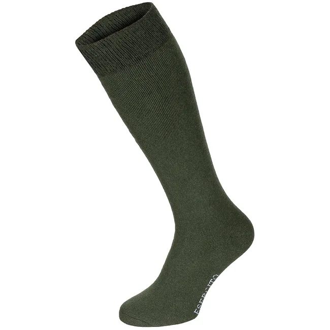 Wintersocken, "Esercito", oliv, lang, 3er Pack