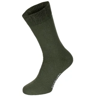 Socken, "Esercito", oliv, halblang, 3er Pack