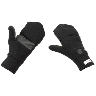 Strick-Faust-Fingerhandschuhe, schwarz, 3M┘ Thinsulate┘