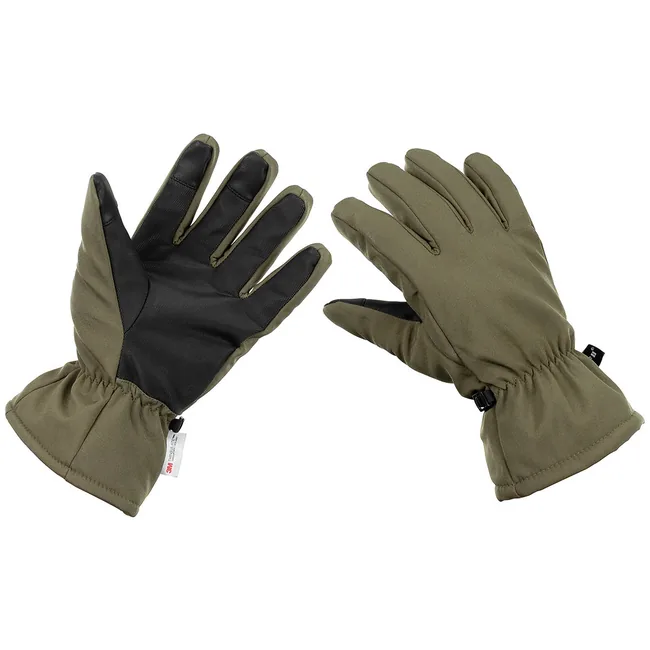 Fingerhandschuhe, Softshell, oliv, 3M┘ Thinsulate┘
