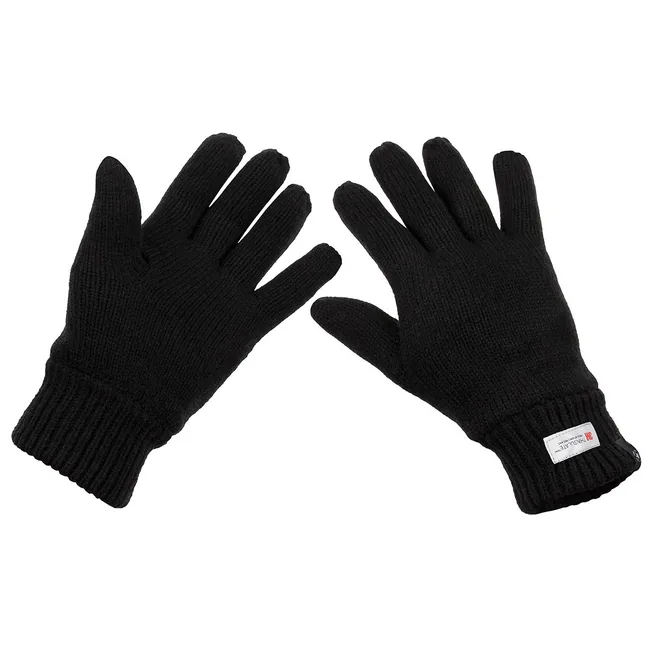 Strickhandschuhe, schwarz, 3M┘ Thinsulate┘ Insulation
