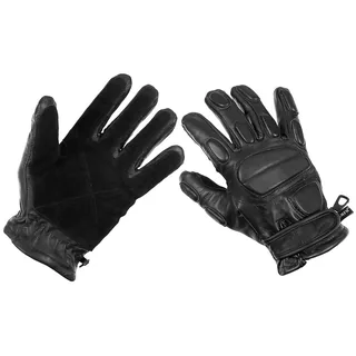 Lederhandschuhe, "Protect", schwarz, schnitthemmend