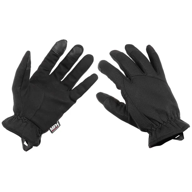 Fingerhandschuhe, schwarz, "Lightweight"