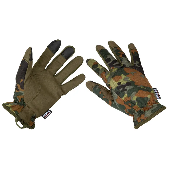 Fingerhandschuhe, flecktarn, "Lightweight"