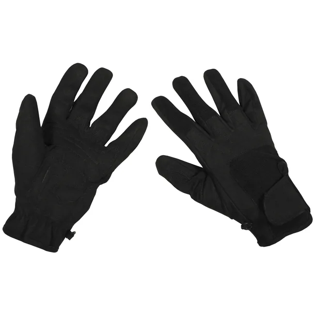 Fingerhandschuhe, "Worker light", schwarz
