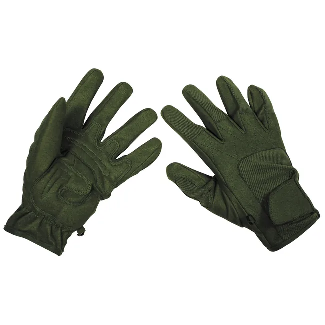 Fingerhandschuhe, "Worker light", oliv