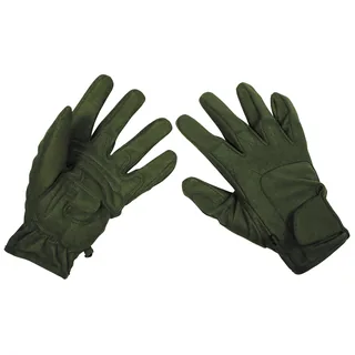 Fingerhandschuhe, "Worker light", oliv