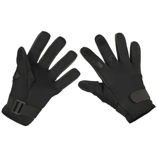 Fingerhandschuhe, "Mesh", Neopren, schwarz